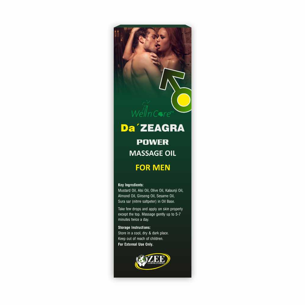 Da' ZEAGRA Power Massage Oil for Men – 25ml