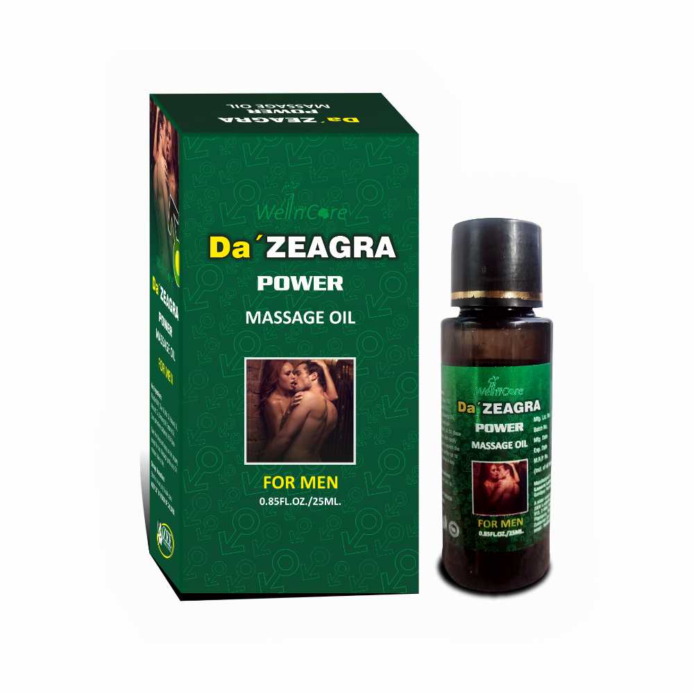 Da' ZEAGRA Power Massage Oil for Men – 25ml